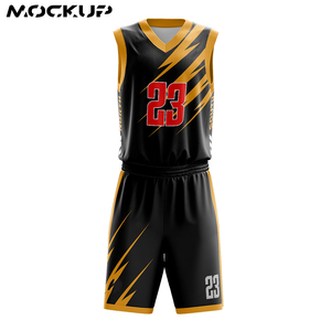Maillot de basket-ball personnalisé pour hommes, Design personnalisé avec nom, Sublimation, 2019 - Product Image 6