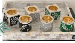 Incrustación de hueso hecha a mano, quemador de Mubkhar Bakhoor, resina de perla, quemador de incienso árabe, por Axiom Mubkhar, acentos para el hogar - Product Image 4