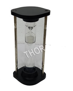 Reloj de arena con temporizador, cronógrafo de madera y vidrio, regalos de moda, decoración de escritorio para el hogar y la Oficina - Product Image 5