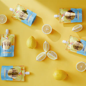 OEM Konjak-Gelee-Getränk Salzige Zitronengeschmack 130g Fettfrei/ Ohne Konservierungsstoffe /Halal /Kalorienarm - Product Image 1