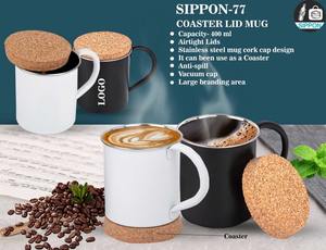 แก้วสแตนเลสสีขาวสำหรับเดินทางที่จับกันการหกใช้งานกลางแจ้งในร่มสำหรับของขวัญผู้บริหารฟังก์ชั่นขององค์กร - Product Image 3