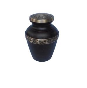 New Arrival Mat Brass and Copper Finished <b>Urn</b> Jar in Cast Brass Keepsake <b>Pet</b> <b>Urn</b> Jars Metal <b>Urn</b> Jars for <b>Pets</b> - Product Image 1