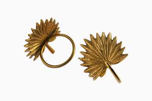 Boîte à ronds de serviette en métal écologique faite à la main avec taille personnalisable pour la décoration de table - Product Image 3