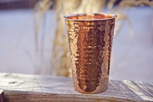 Mule Moscou en cuivre massif martelé - Product Image 6
