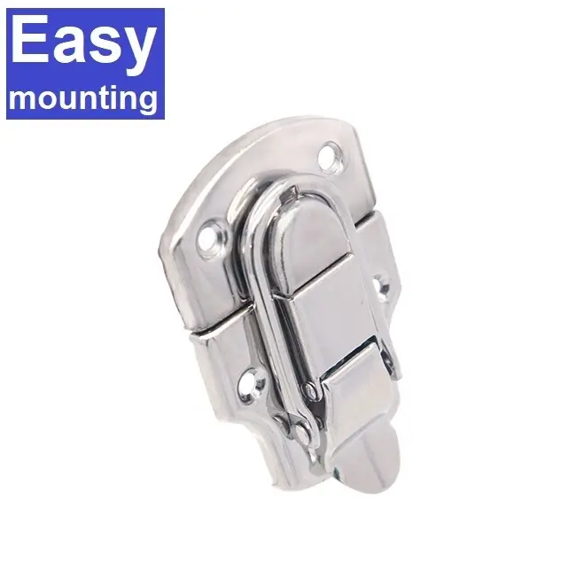 Steel Lock Buckle Latch HC257 for gaming machine tool case hardware amplifier speaker aluminum carry case furniture metal Boxes