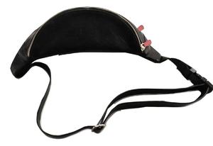 Riñonera antirrobo de cuero genuino Patrón de caramelo Cierre de cremallera Riñoneras - Product Image 2