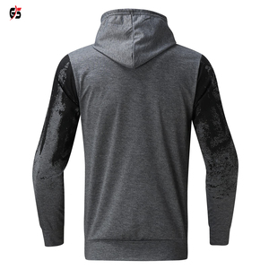Chándal con capucha para hombre, conjunto de pantalones de jogging, traje de sudor, ropa de invierno de forro polar de poliéster, estampado personalizado, último diseño OEM - Product Image 5