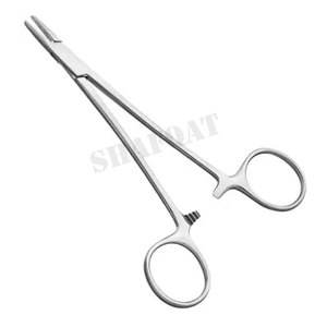 Base de instrumento quirúrgico de soporte de aguja Manual Helsay de 14 cm con inserto de carburo de tungsteno - Product Image 3