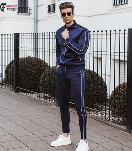 Mensแฟชั่นZipperเสื้อสูทขายส่งสำหรับผู้ชาย - Product Image 1