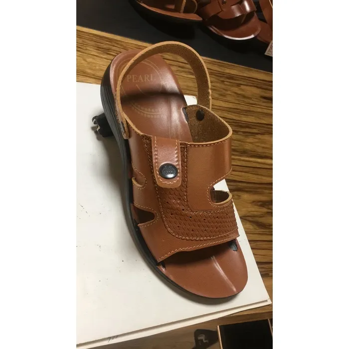 Minimen close toe boys orthopedic leather sandals Made in Turkey 