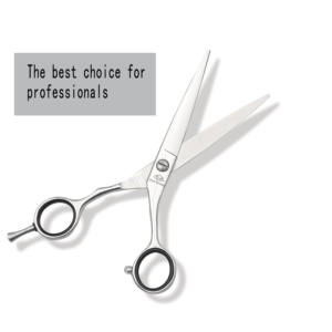 Tijeras de Peluquería Profesionales East Beauty de 5.5 Pulgadas, Afiladas, Pequeñas, Plateadas, de Acero Inoxidable, para Diestros, Secas y Húmedas, No Plegables - Product Image 5