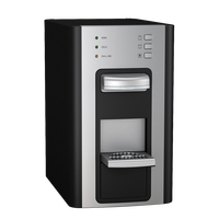 Distributeur d'eau gazeuse électrique compact chaud et froid avec contrôle par application pour usage domestique et hôtelier, boîtier en plastique