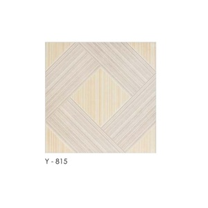 Baldosa cerámica de diseño simple decorativa de color amarillo 40x40cm - Product Image 4