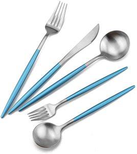 Cutlery <b>Set</b> of 5 Pcs Food Safe Stainless Steel handcrafted by KSN - Product Image 5