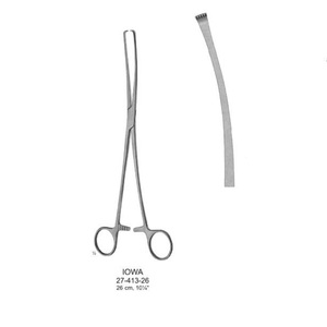 ชุดเครื่องมือผ่าตัดทั่วไปแบบใช้มือ  คีมจับแบบ Low Tenaculum Forceps ผลิตจากเหล็ก ได้รับการรับรองมาตรฐาน CE - Product Image 1