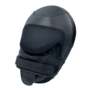 Almohadillas de enfoque de patada de cuero duraderas personalizadas al por mayor, manoplas curvadas, gancho de perforación para kick boxing, Muay Thai, artes marciales - Product Image 2