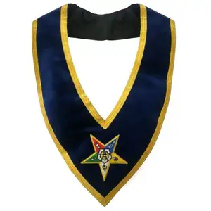 Associate Patron Order of the Eastern Star OES Collar High Quality Customized Masonic Regalia collars at best wholesale price
