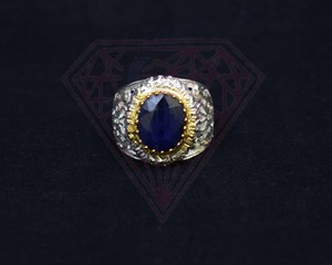Turkish Men's Classic Bezel Setting Gemstone 925 Sterling Silver AAA Quality Multi Natural Amethyst Mix Shape <b>Ring</b> Gift AIGS - Product Image 3