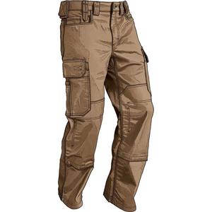2020 pantalones Cargo de talla grande para hombre, ropa de calle informal con múltiples bolsillos, pantalones de chándal impermeables con patrón frontal plano - Product Image 1