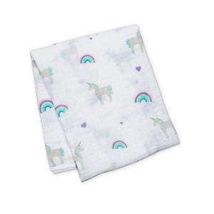 Manta de muselina estampada para bebé, 100% algodón orgánico con certificado GOTS - Product Image 5