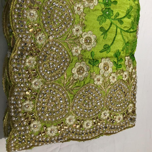 Ropa de fiesta Banarasi Saree con diseñador Surat Blusa Material Bollywood Indian Sari con blusa Mayorista Torque Color Saree ApparelGarment - Product Image 1