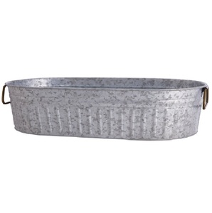 Large Capacity Galvanized Tool Caddy in Metal with Elegant Design Perfect for <b>Kitchen</b> <b>Utensil</b> <b>Storage</b> and Organization Solutions - Product Image 1