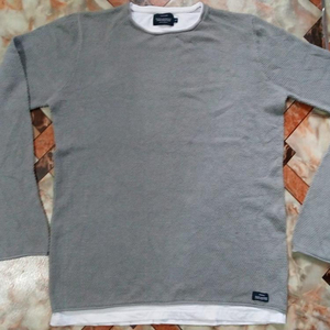 Pulls décontractés à manches longues en coton pour hommes, col rond, anti-plis, marque originale Overrun Clothing, fabriqués au Bangladesh - Product Image 3