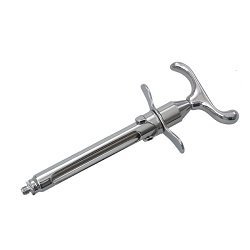 กระบอกฉีดยาสำหรับทันตกรรม Endo Tech Manual Silver ขนาด 1.8 มล. แบบมีลายกันลื่น สำหรับการดมยาสลบ รุ่นสามวงแหวน สำหรับใช้ในห้องปฏิบัติการ น้ำยาล้างฟัน น้ำยาล้างปาก รุ่น ETI-1001-988 ขายส่ง - Product Image 4