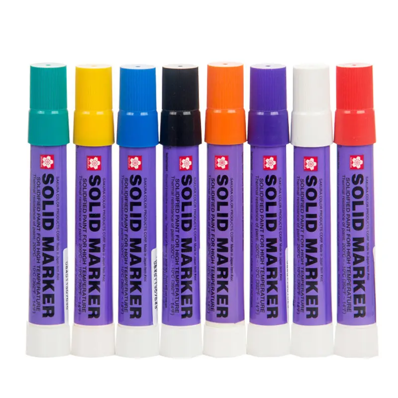 סאקורה XSC 9 + 3 צבעים באיכות גבוהה מוצק סמן עט יכול להיות סימון תחת מים סאקורה מוצק צבע עט עבור ציור