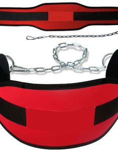 new Weight Lifting Dipping <b>Belt</b> Dip <b>Chain</b> Pull Ups Body Building - Product Image 1
