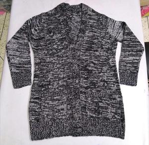 เสื้อสเวตเตอร์ผู้หญิงแบรนด์ดังคุณภาพสูง แขนยาว คอวี ทรงหลวม สไตล์ลำลอง สำหรับฤดูใบไม้ร่วง - Product Image 1