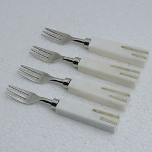 Juego de Cubiertos de 4 Piezas de Acero Inoxidable, Mármol y Resina, Diseño Ecológico de Primera Calidad - Product Image 6