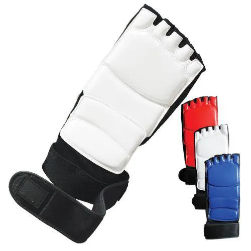 Custom Logo Taekwondo Foot Protector Official Competition Fighting Feet Guard Kicking Box Foot Gear by Standard International