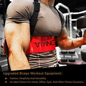 Blaster de brazo de acero inoxidable con logotipo personalizado para gimnasio en casa, entrenador de rizos de fitness resistente para levantamiento de pesas - Product Image 6