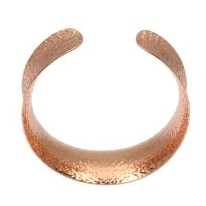 Texturized <b>Copper</b> Fashion Bangles Elegant <b>Bracelet</b> Design - Product Image 4
