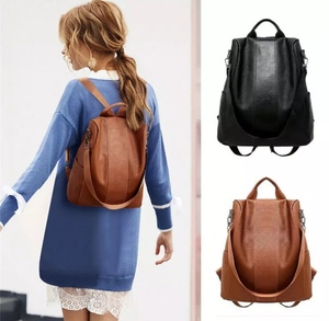 Women's Latest Design Leather Handbag Hot Sale Daily Use <b>Backpack</b> - Product Image 6