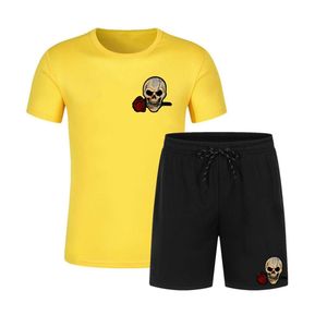 Ensemble de sport pour hommes, vêtements d'été, costume et short, avec Logo personnalisé - Product Image 5