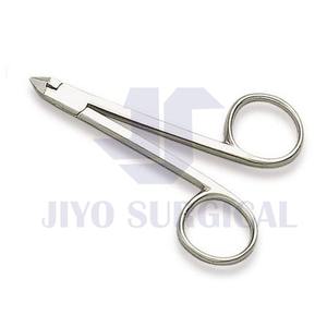 Pince à tissus et cuticules professionnelle en acier inoxydable soin des ongles manucure pédicure outil - Product Image 4