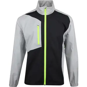 Verwarmde Golf Jassen Fabrikant Lichtgewicht Softshell Waterdicht Heren 100% Polyester Shell Voor Winter Accepteren Aangepaste Logo