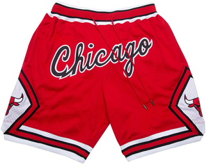 Custom color embroidery mesh just hip hop Double high quality <b>mans</b> don <b>basketball</b> <b>shorts</b> with pocket - Product Image 5