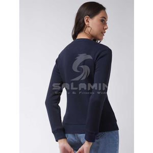 Suéteres personalizados para mujer, Tops de lana cálidos, sudaderas, venta al por mayor - Product Image 4