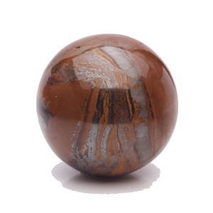 Boule de pierre précieuse, sphère en fer naturel, oeil de tigre, cristal, accessoire de guérison, vente en gros - Product Image 5