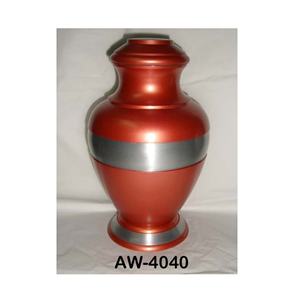 Urnes de crémation Artisanat indien de forme unique Fournitures funéraires de crémation en métal Urnes à prix abordable Fournitures en vrac Bas quantité minimale de commande - Product Image 2