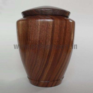 Wooden Adult Human <b>Funeral</b> <b>Supplies</b> Cremation Urns Dome Top Design Wooden Handcrafted Natural Finished From Top Listed Exporter - Product Image 4