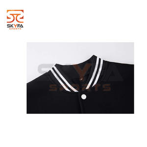 Chaqueta Letterman de Béisbol de Cuero Estilo Urbano, Chaqueta Universitaria de Talla Grande para Hombre, Productos en Oferta - Product Image 4