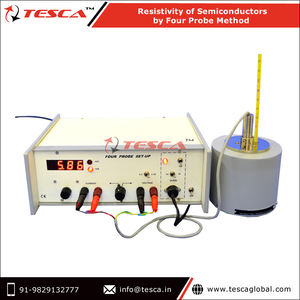 Pureté de semi-conducteur par 4 sondes, méthode de sonde pour différentes températures et correction de l'espace de la bande - Product Image 2