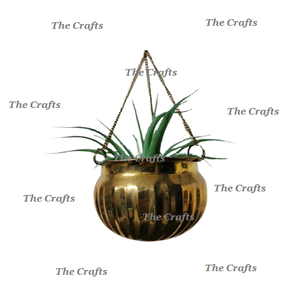 Maceta de Hierro con Soporte Colgante, Macetas Decorativas Redondas de Primera Calidad a Buenos Precios - Product Image 4