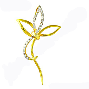 Pendentif en pierres précieuses de style Celeb Collier pendentif plaqué or le plus vendu Collier de bijoux fins pour filles disponible à l'exportation - Product Image 2