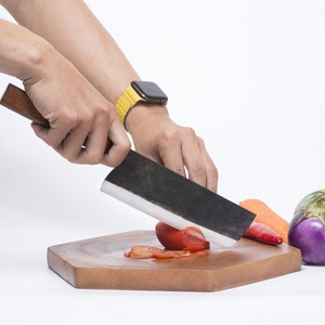 Thép Carbon Cao Dao Bếp Nhật Bản Đầu Bếp Dao Nakiri Phong Cách - Product Image 4