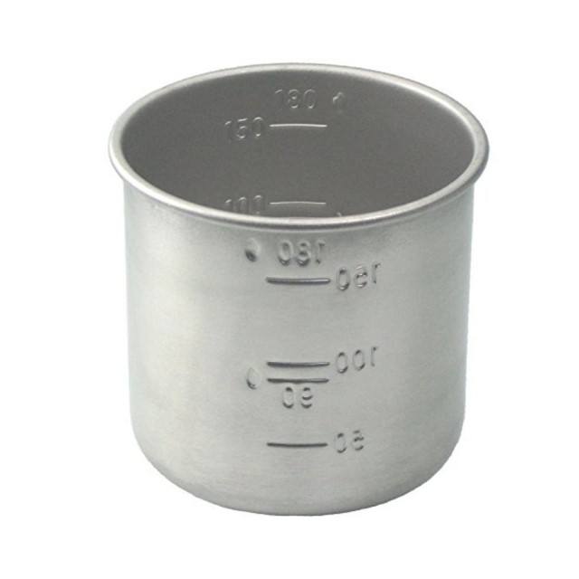 Tasse à mesurer de riz en acier inoxydable 18-8